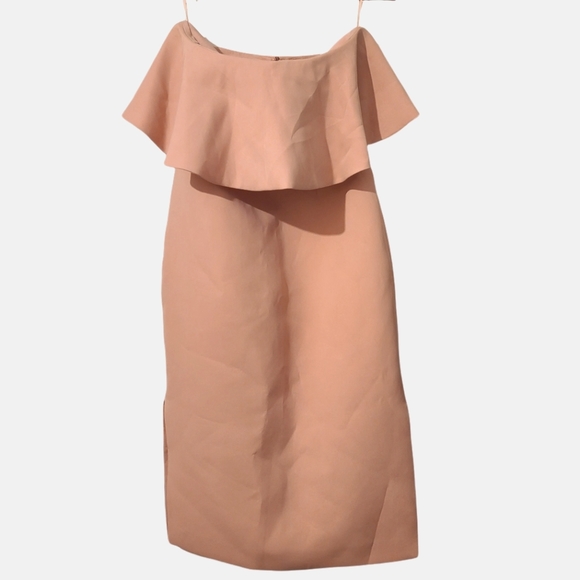 C/MEO COLLECTIVE MIDI DRESS ROSE SIZE MEDIUM - Picture 6 of 13